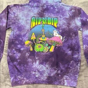 Ripndip Unisex Colorful Tie-Dye hoodie like new